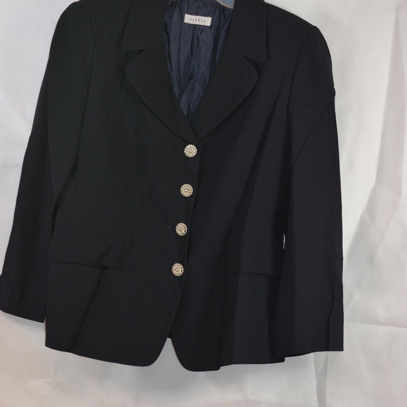 Crystal Button Dressy Jacket SZ XL - Picture 3 of 7